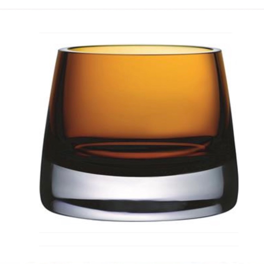 NUDE Joy Amber Small Votive Candle Holder